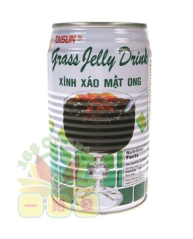 grass jelly drink